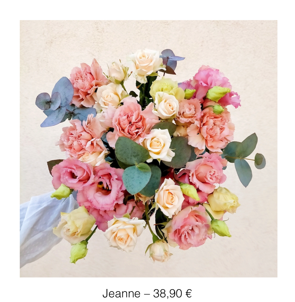 Bouquet Jeanne MAISON EHR - livraison de vos fleurs à Paris